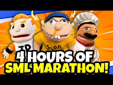 *4 HOURS* OF SML MARATHON! (FUNNIEST JEFFY VIDEOS)