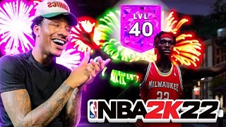 I HIT LEVEL 40 ON NBA 2K22 IN 24 HOURS BY BREAKING ANKLES WITH MY 2 WAY STRETCH PLAYMAKER!