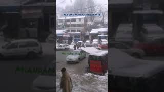 preview picture of video 'Snow fall in miandam valley. Swat'