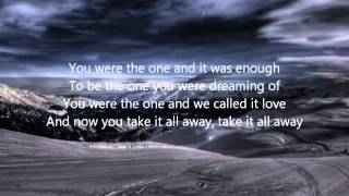 Owl City - Take It All Away Lyrics