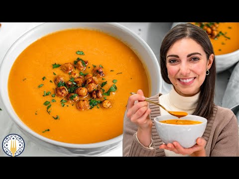 Carrot Ginger Soup 🥕 Less Than $5 (Dairy-Free)