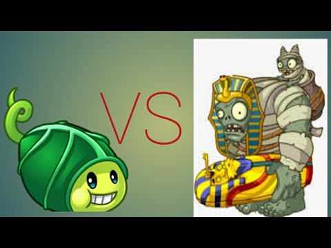 Gargantuar Zoybean pod  level 1 vs mummified Gargantuar