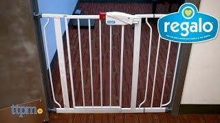 Easy Step Metal Walk-Through Safety Gate from Regalo