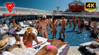 Virgin Cruises Ibiza | The Most Secret Party Onboard Virgin Voyages 2024 [4K]