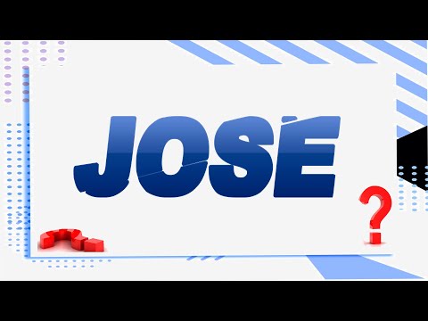 Vídeo: José: o que significa esse nome
