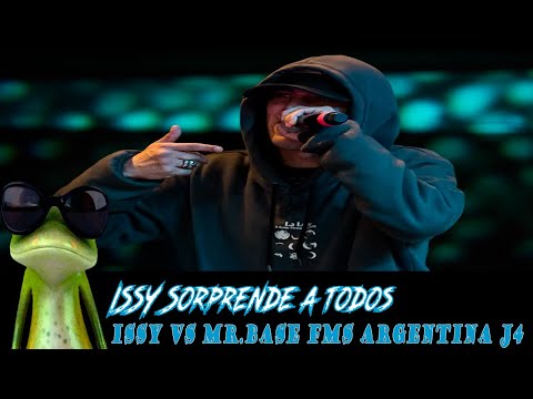 Issy sorprende a todos | Issy vs Mr.Base Fms Argentina J4 Votación