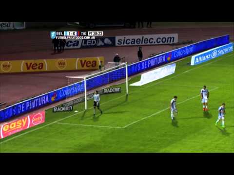 Errores de los arqueros. Belgrano 1 - Tigre 0. Fecha 20. Primera División 2015. FPT.