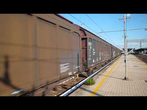 E189.999 NordCargo con MRS Anagni - Chiasso @ Prato (31/08/2013)