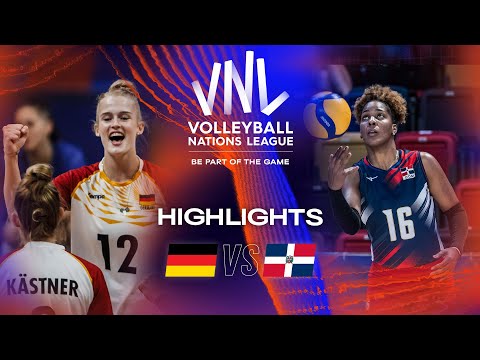 🇩🇪 GER vs. 🇩🇴 DOM - Highlights Week 3 | Women's VNL 2023