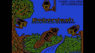 ATARI XL / XE += BOBERDASH =+ Grawitacja 8bit GameJam 2024