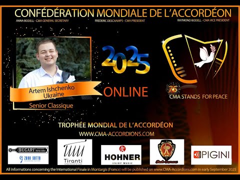 Senior Classique - Round 2 - Ishchenko Artem (Ukraine) - www.cma-accordions.com