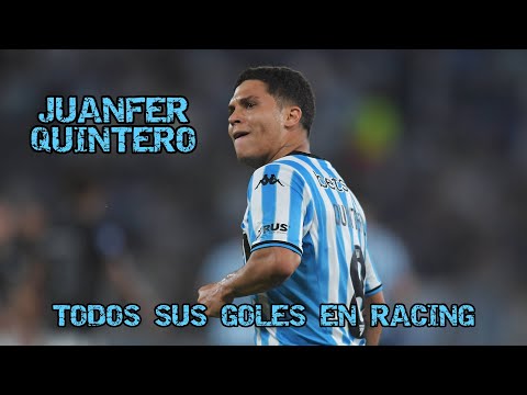 ⚽ Todos los GOLES de JUANFER QUINTERO en RACING