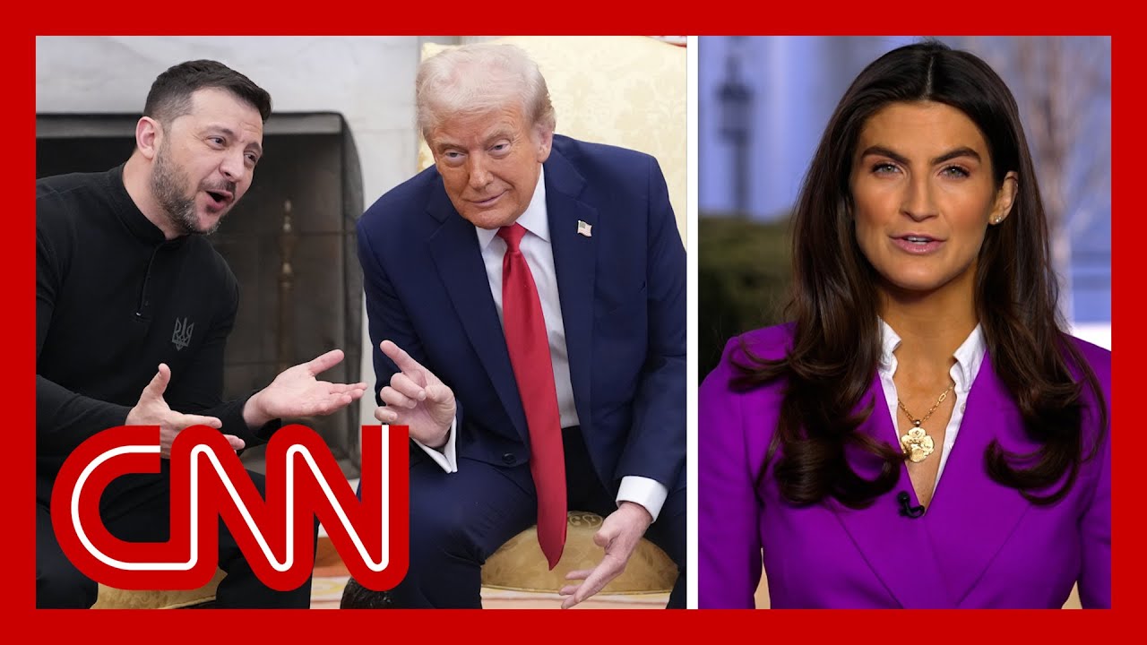 What Kaitlan Collins saw during fiery Trump-Zelensky argument