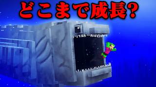ブループが巨大化していくマインクラフト【まいくら・マインクラフト】