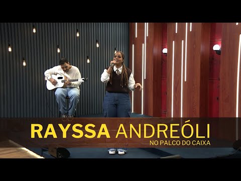 RAYSSA ANDREÓLI no Palco do Caixa de Música