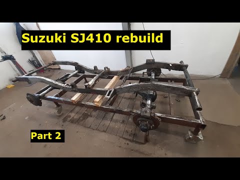 Suzuki SJ 410 Rebuild Part 2
