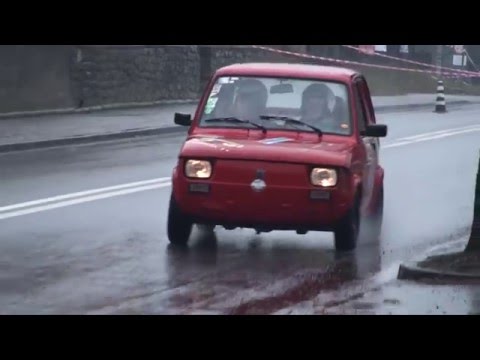 Andrzej ZIĘCINA / Dariusz BAJOREK - Fiat 126p - IV Dębicka MotoOrkiestra 2016 WOŚP Dębica 10-01-2016