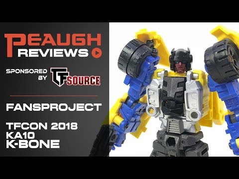 Video Review: FansProject TFcon 2018 Kausality KA-10 K-BONE