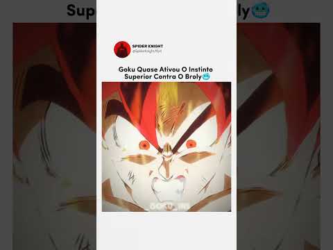 Goku Quase Ativou O Instinto Superior Na luta Contra O Broly 🥶 #shorts