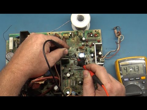 25" U5000 Arcade Monitor Chassis Repair - "Dead" - Shorted HOT/Open R760/Bad Red Transistor/ + More