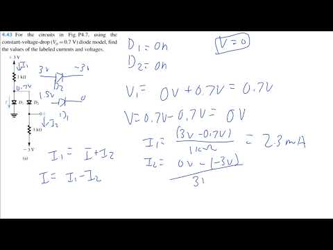 Problem 4.43: Microelectronic Circuits 8th Edition, Sedra/Smith