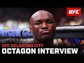 Kamaru Usman Octagon Interview UFC Oklahoma City