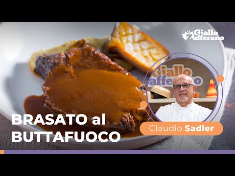 BRASATO al BUTTAFUOCO: la ricetta dello Chef stellato Claudio Sadler! 😋🥩🍷