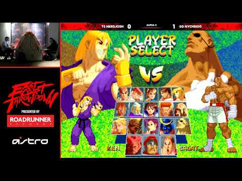 Street Fighter Alpha 2 Top 3 @ ECT2019 - Nerdjosh, Sketch, ChrisG [4K/60fps]
