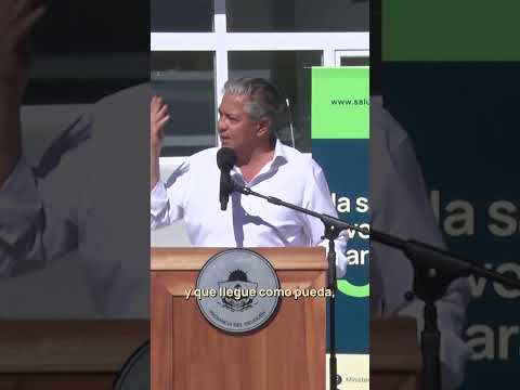 Inauguramos el nuevo hospital de Buta Ranquil.