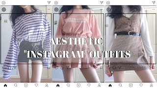 aesthetic "instagram" outfits