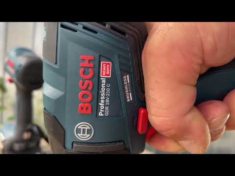 Bosch gdr 18v-210 C torque control #boschprofessional #boschprofessionalaccessories #boschtools