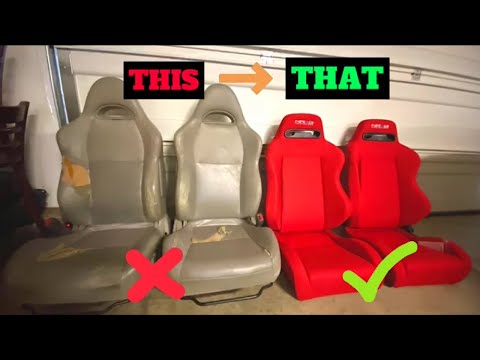 NEW Seats for The RSX Type-S (NRG Seats)