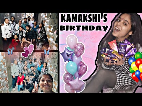 Kamakshi's birthday celebration party 🎉 | birthday party vlog |@Vibe_with_ragini | #vlog #family