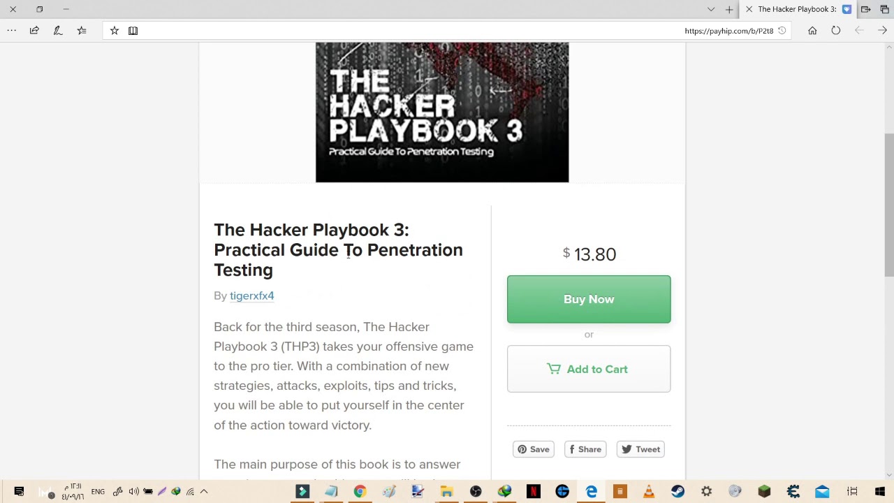 tigerxfxbook store offers #2 The Hacker Playbook 3: Practical Guide To Penetration Testing