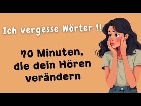 Deutsch Podcast | Deutsch Hören | Ep: 18  | Vergisst du Wörter, wenn du Deutsch sprichst?