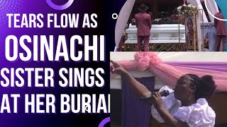Download lagu TEARS FLOW AS OSINACHI NWACHUKWU TWIN SISTER SINGS AT HER FUNERAL mp3 Download lagu TEARS FLOW AS OSINACHI NWACHUKWU TWIN SISTER SINGS AT HER FUNERAL mp3