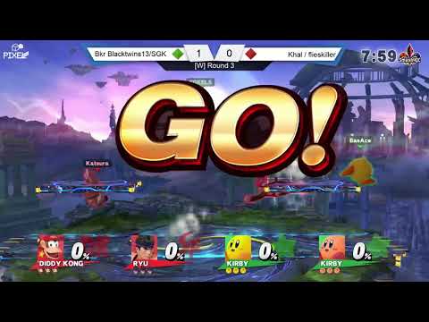 Pixel Challenge - Khal/flieskiller[Red] vs. SuperGirlKels/Blacktwins13[Green] - [W] Round 3