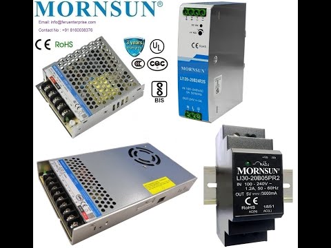 Meanwell Din Rail AC To DC Power Supply