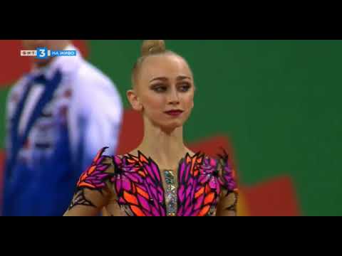 Viktoriia Onopriienko Ribbon Qualification 28,750 - World Championships Sofia 2022