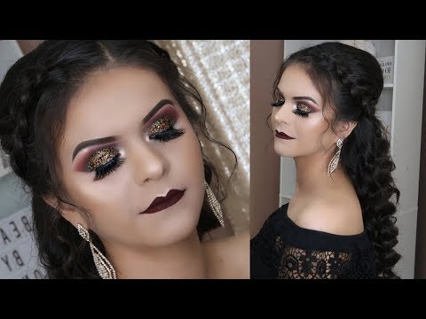 PEINADOS RECOGIDOS FÁCILES Y MAQUILLAJES PARA FIESTA GRADUACIÓN NOVIA BODA QUINCEAÑERA XV 15 AÑOS item-thumbnail