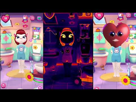 Imitate Angela in the Bedroom My Talking Angela 2 In Real Life 4K