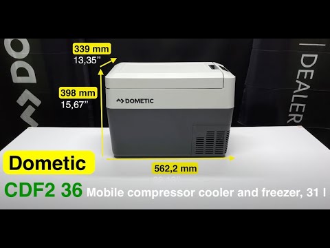 Dometic CoolFreeze CDF2 36 Mobile compressor cooler and freezer, 31 l