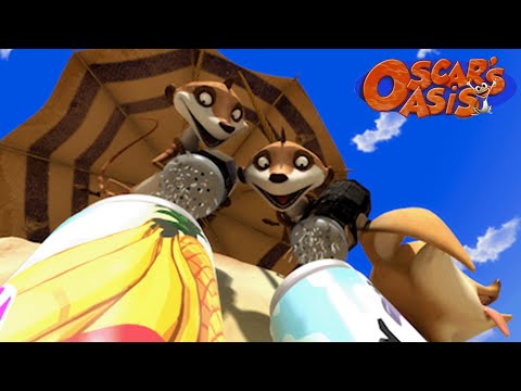 Don't Mess With The Meerkats + More Oscar's Oasis Cartoons For Kids