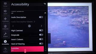 LG NanoCell TV - How to Enable or Disable Subtitles? | LG 4K LED Smart TV (49NANO867NA)