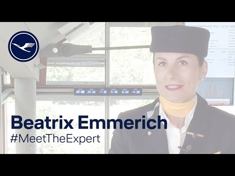 #MeetTheExpert – Beatrix Emmerich, comissária de bordo | Lufthansa
