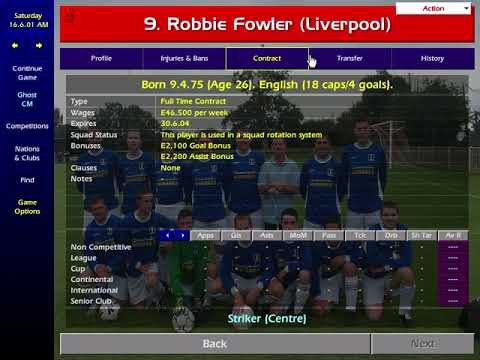Championship Manager 01/02 (w/ Liverpool) - Episode 1 - The Beginning