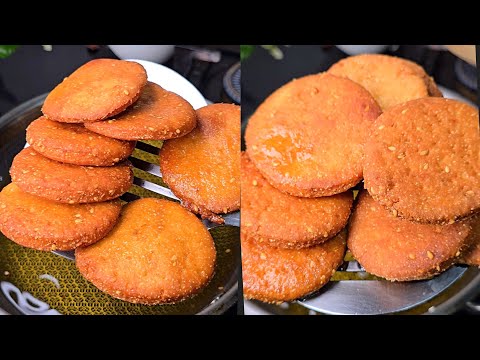 Meethi Tikkiyan| koonday wali meethi tikki ki perfect recipe | khasta mathri , meethi tikki recipe 