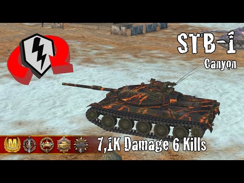 STB-1  |  7,1K Damage 6 Kills  |  WoT Blitz Replays