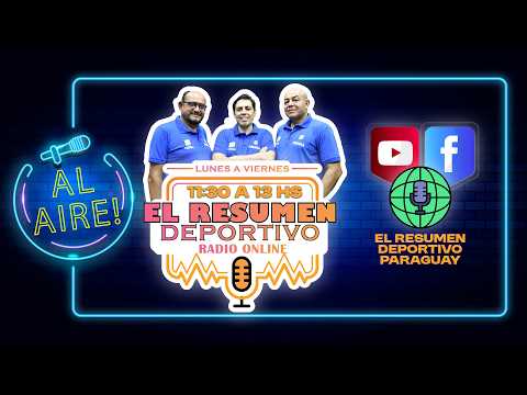 ALTO PARANÁ, LUNES 30 DE MARZO 📻🎙️ EL RESUMEN DEPORTIVO VERSION RADIO