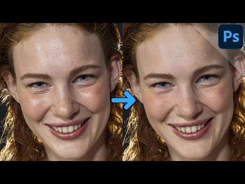Reduce skin shine with 1 layer | Remove greasy/oily skin | PHOTOSHOP TUTORIAL - TIPS & TRICKS